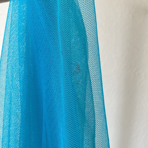 Gorgeous Indian/Iranian turquoise embellished scarf/wrap - Picture 2 of 9